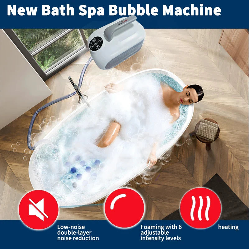 Portable Spa Bubble Bath Massager